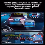 Araç İçi Hd Kamera 4 Kameralı (Arka Görüş Kamerası Hediye)