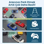 Araç İçi Hd Kamera 3 Kameralı A98 (Arka Görüş Kamerası Hediyeli)