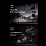 Harvox 4K Pro Araç İçi Kamera