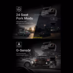 Harvox 4K Pro Araç İçi Kamera