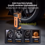 Harvox Akü Takviyeli Hava Kompresörü HXAC-003