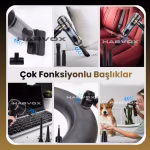Harvox Araç İçi Süpürgesi HXVC-002 (Kahverengi – Siyah)