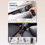 Harvox Araç İçi Süpürgesi HXVC-005 (Siyah – Gri )