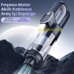 Harvox Araç İçi Süpürgesi ST-126 Plus (Gri – Siyah)