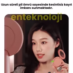 Kablosuz Yaka Mikrofonu Wireless Şarj Kutulu K9
