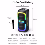 RGB Renkli Hoparlör HX-SP-M8201